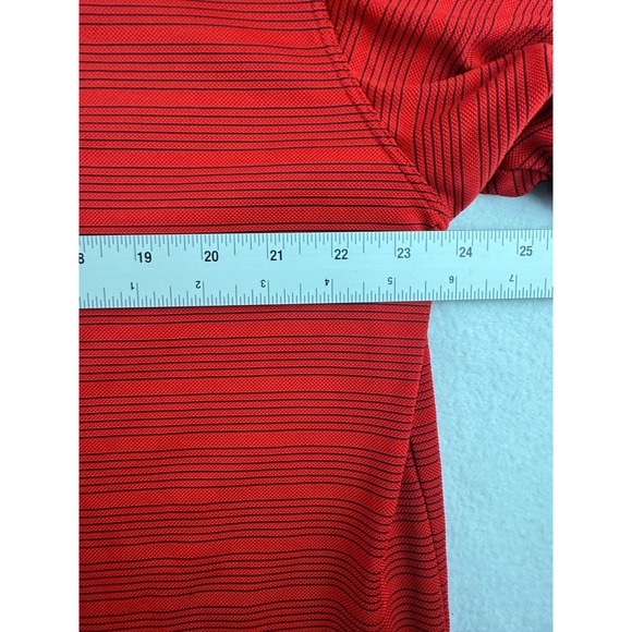 Nike Golf Dri-FIT Polo Short Sleeve Shirt Striped Athletic Training XL - Picture 5 of 9